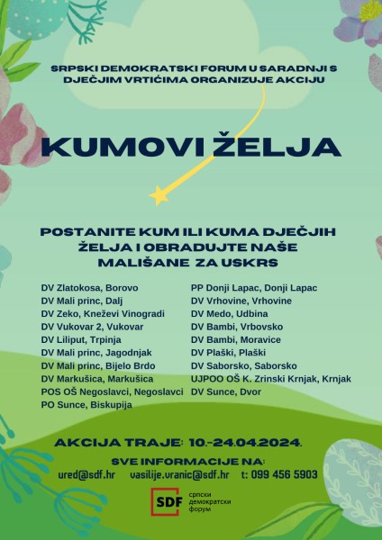 KUMOVI ŽELJA 2024.